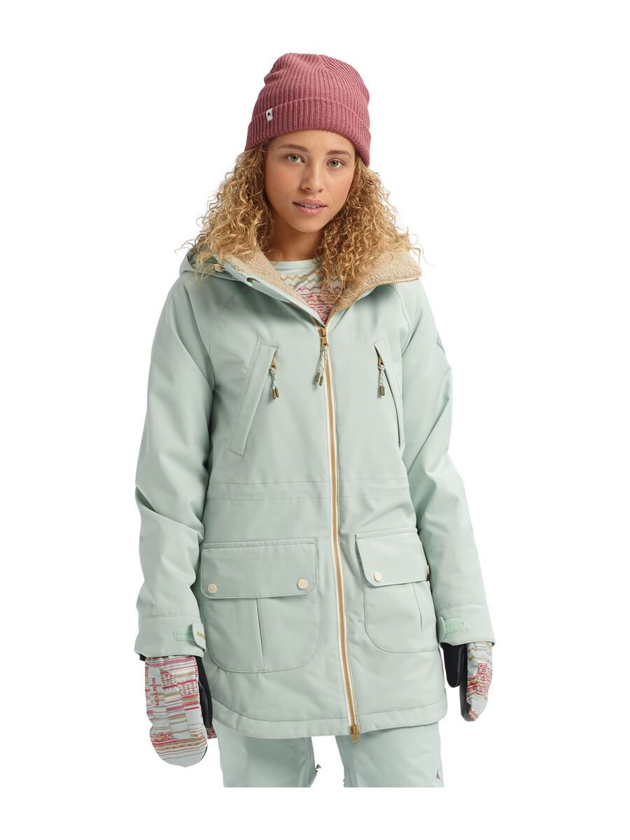 Burton Women's Prowess Jacket, aqua grey/aqua grey revel stripe - Bild 5