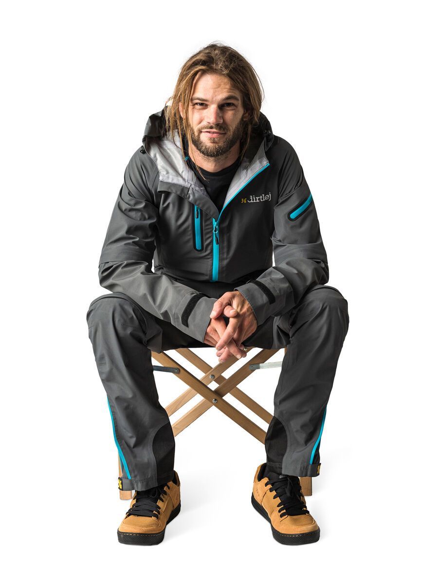 dirtlej DirtSuit SFD Edition, cool grey/steel blue - Bild 9