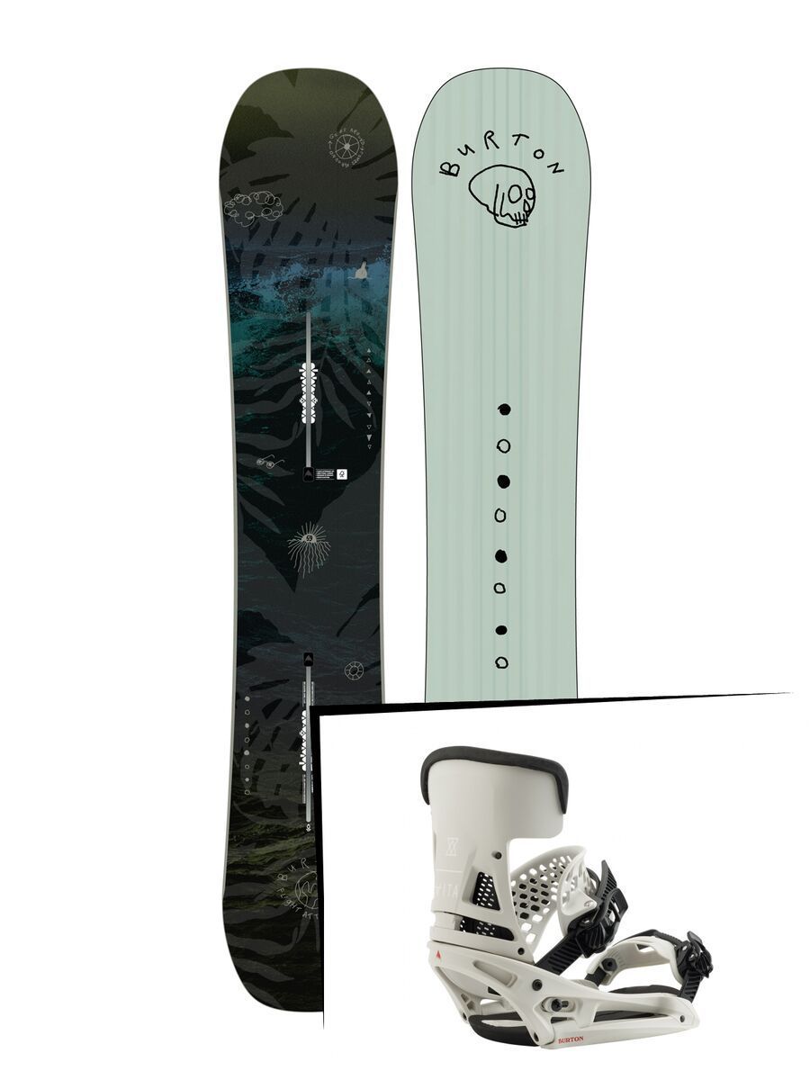 Set: Burton Flight Attendant 2019 + Burton Malavita EST vape cloud - Bild 1