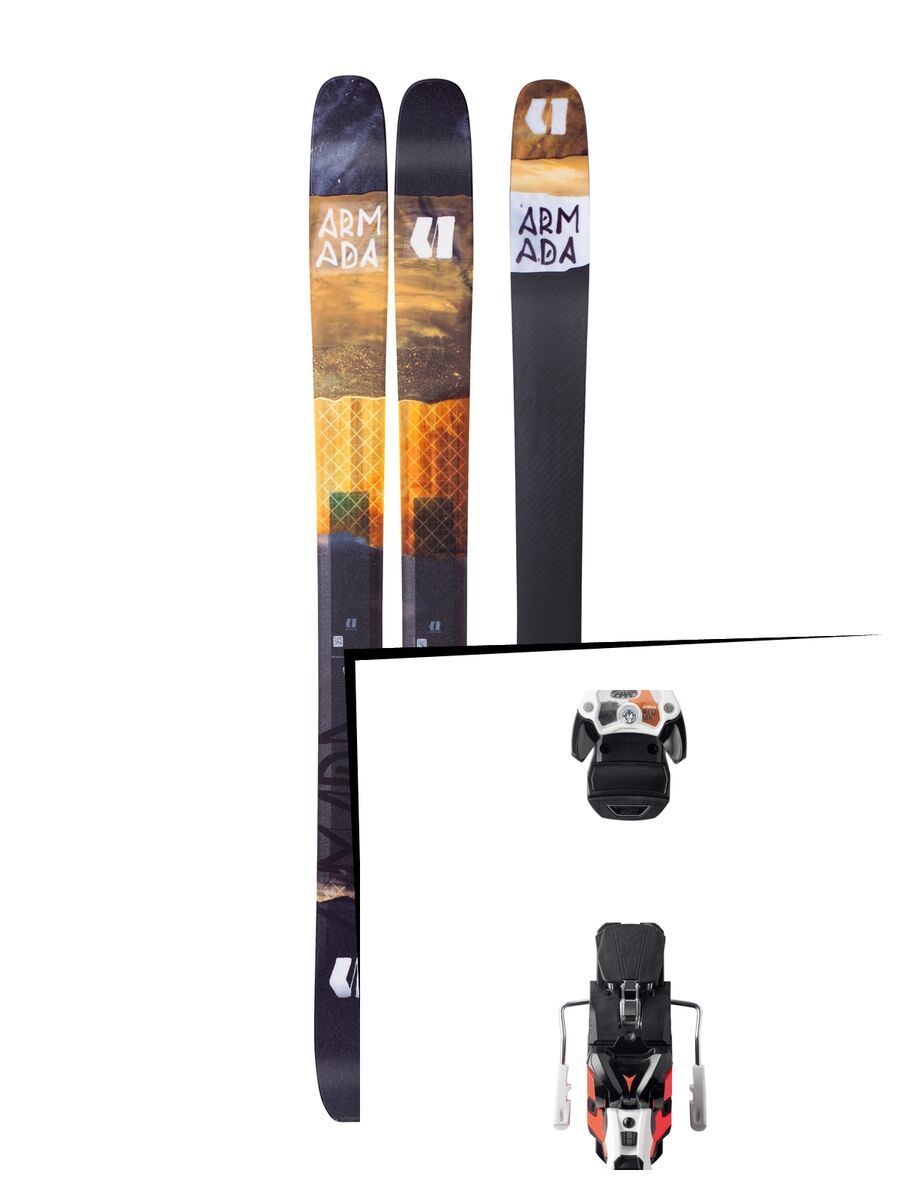 Set: Armada Tracer 118 CHX 2018 + Atomic Warden MNC 13 white/black/orange - Bild 1