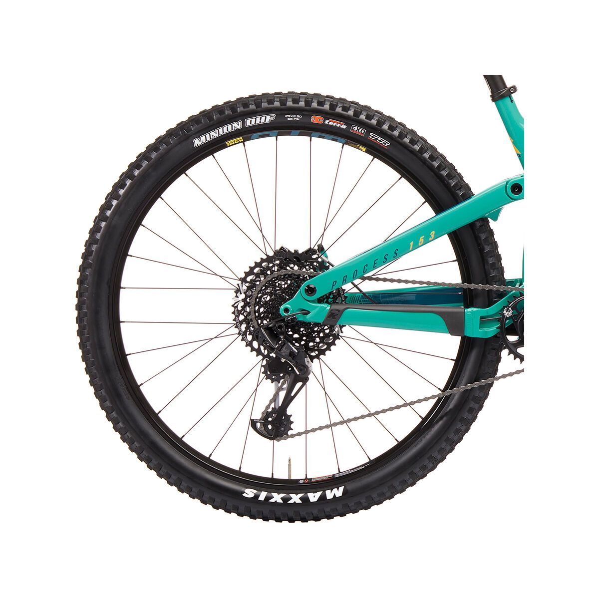 Kona Process 153 CR 29, gloss seafoam w/ dark seafoam & dandelion yellow decals - Bild 5