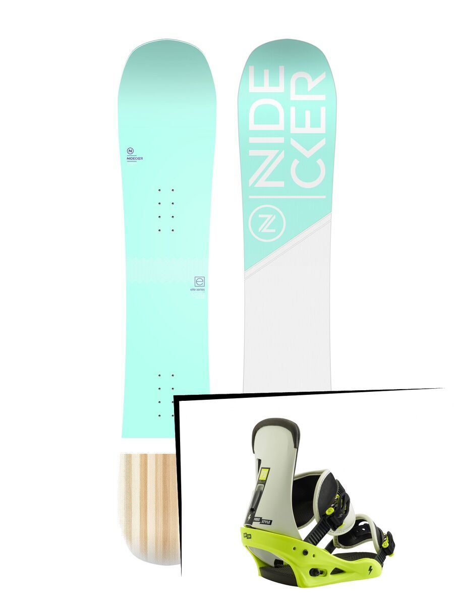 Set: Nidecker Elle 2019 + Burton Freestyle (2218429S) - Bild 1
