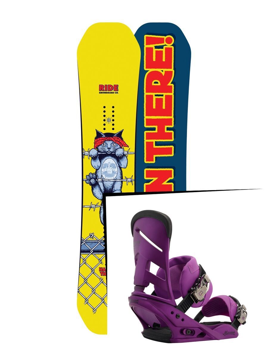 Set: Ride Kink 2016 + Burton Mission (1191287S) - Bild 1