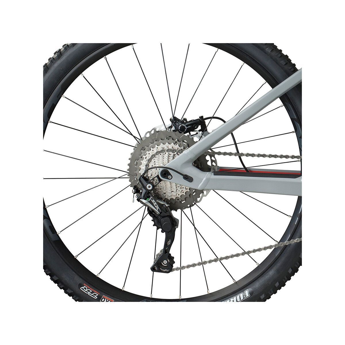 BMC Speedfox AMP Three, grey/red - Bild 5