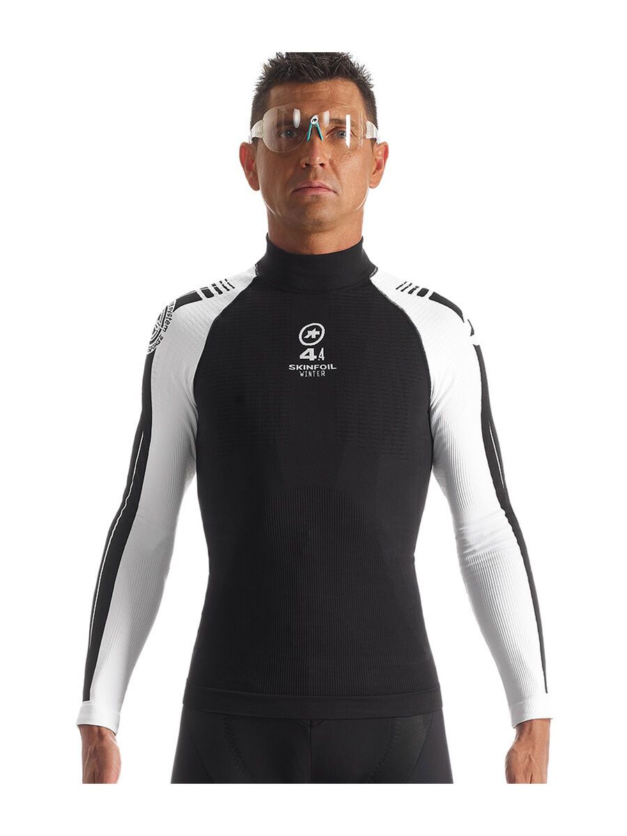 Assos LS.skinFoil earlyWinter S7, block black - Bild 1
