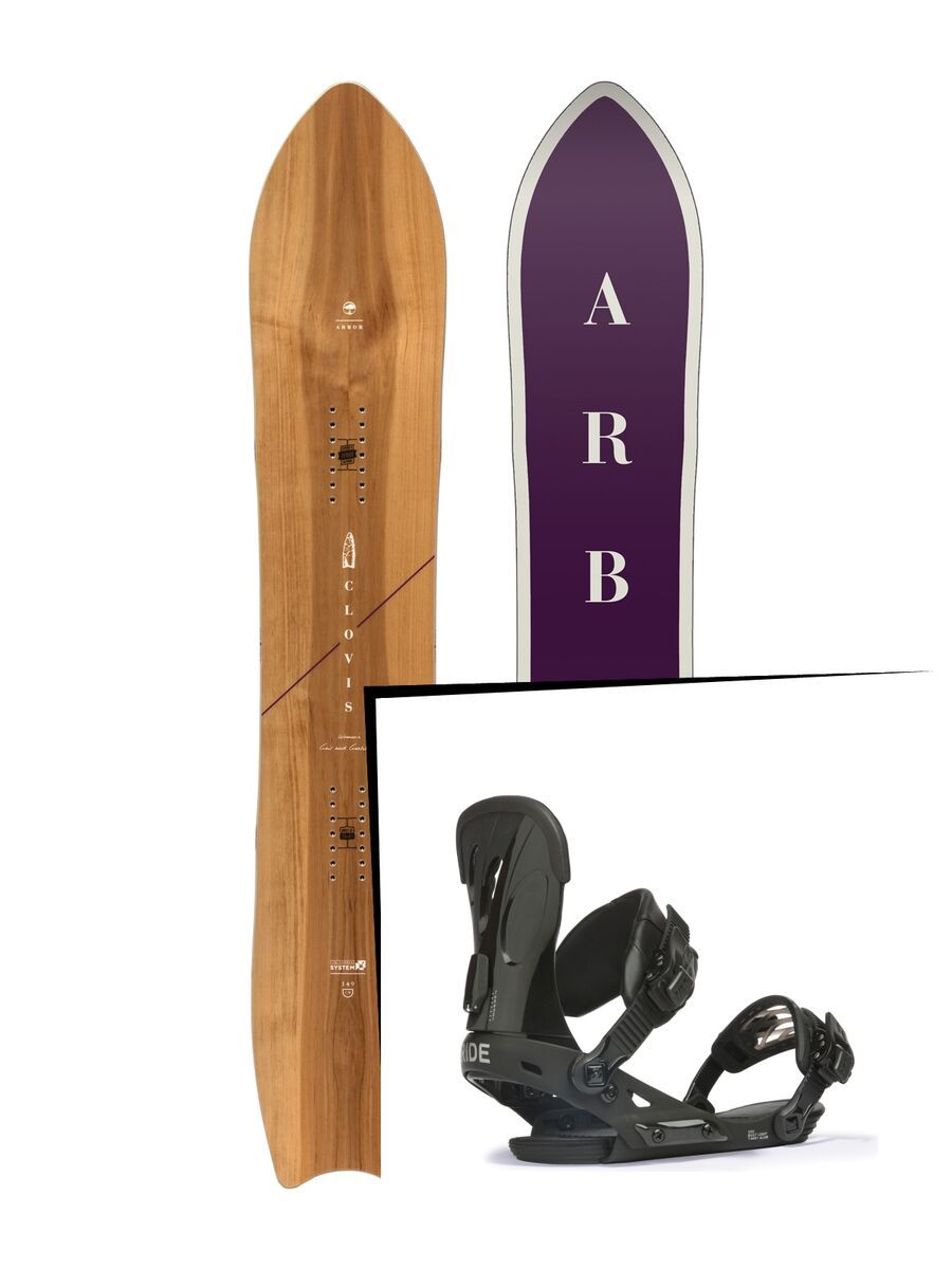 Set: Arbor Clovis Womens 2017 + Ride VXN (1770180S) - Bild 1