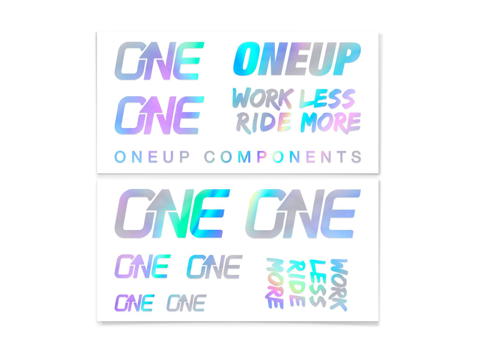 OneUp Components Decal Kit Carbon Handlebar, oil slick - Bild 1