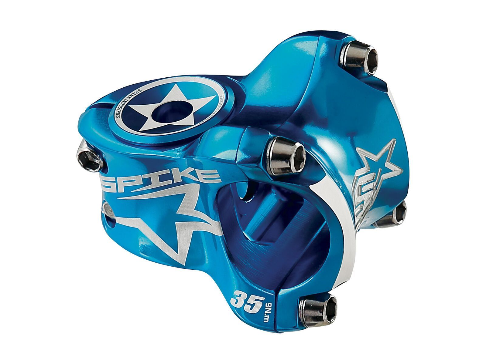 Spank Spike Race Stem, blue - Bild 1