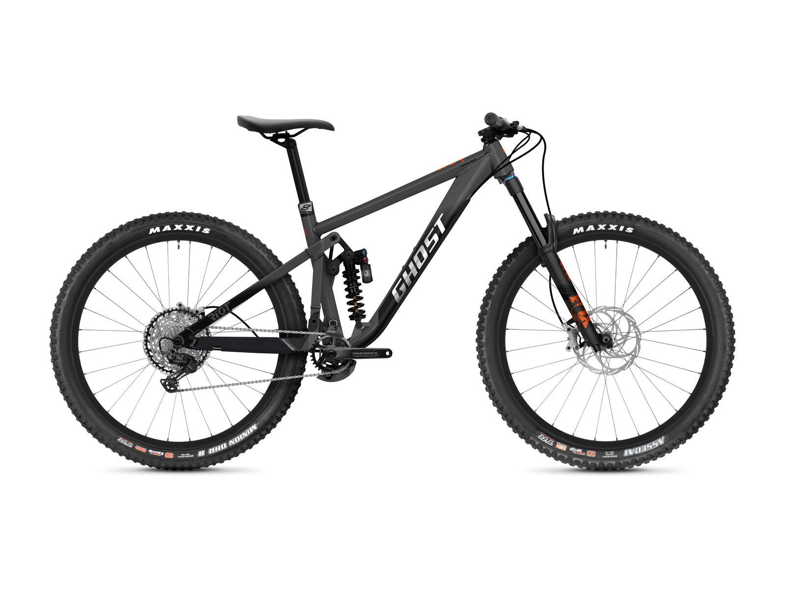 Ghost Riot EN Full Party 29, dark grey/black/monarch orange - Bild 1