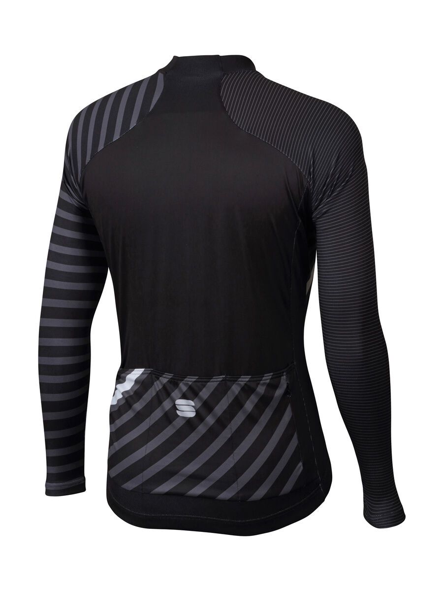 Sportful Bodyfit Team Winter Jersey, black/anthracite/white - Bild 2