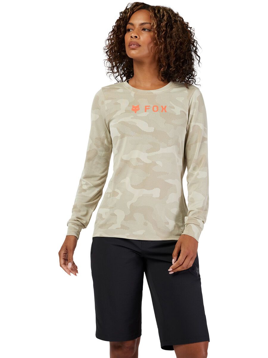 Fox Womans Ranger Tru Dri LS Jersey, cream - Bild 3