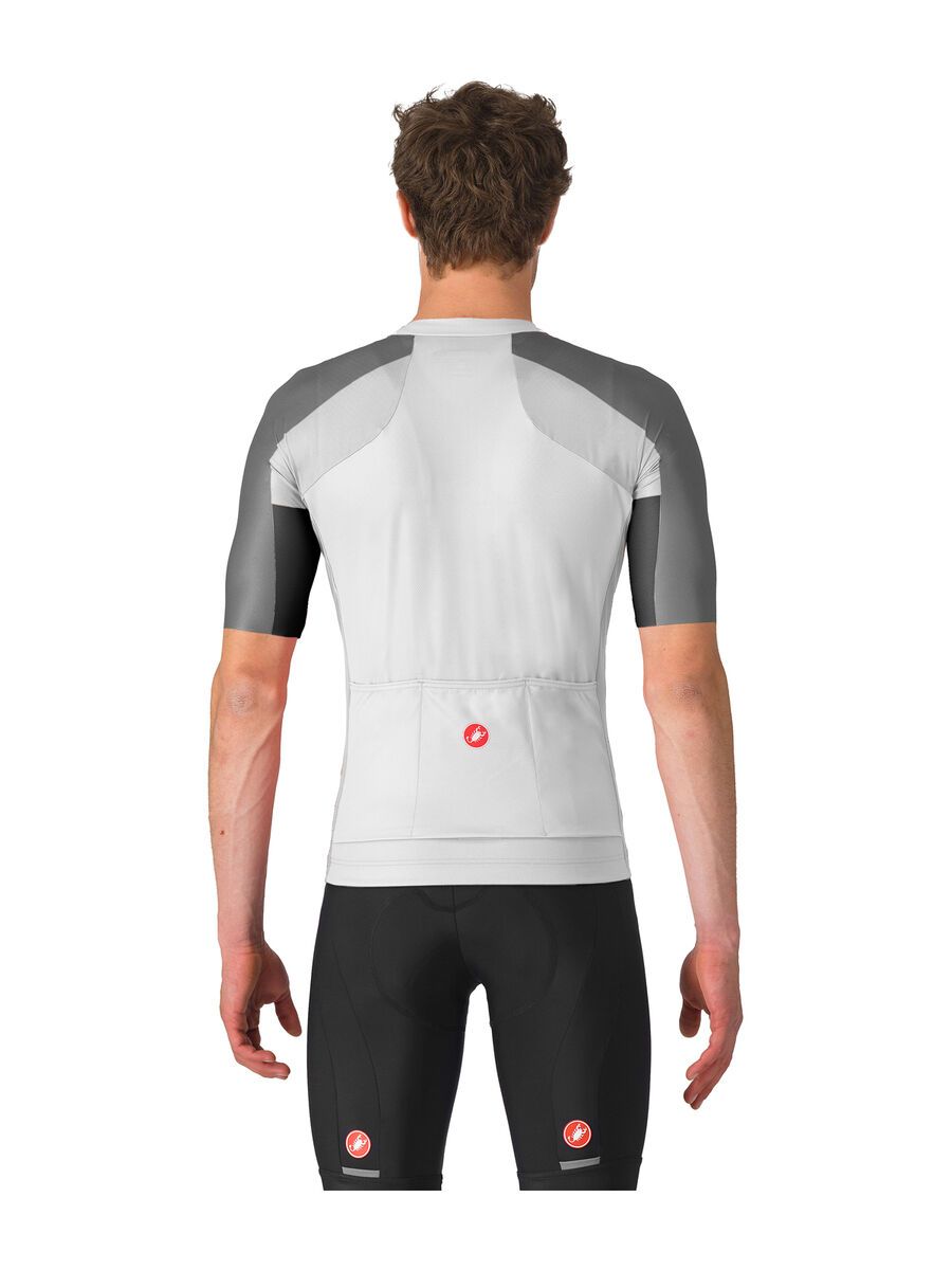 Castelli Entrata 6 Jersey, ivory/smoky gray-light black - Bild 2
