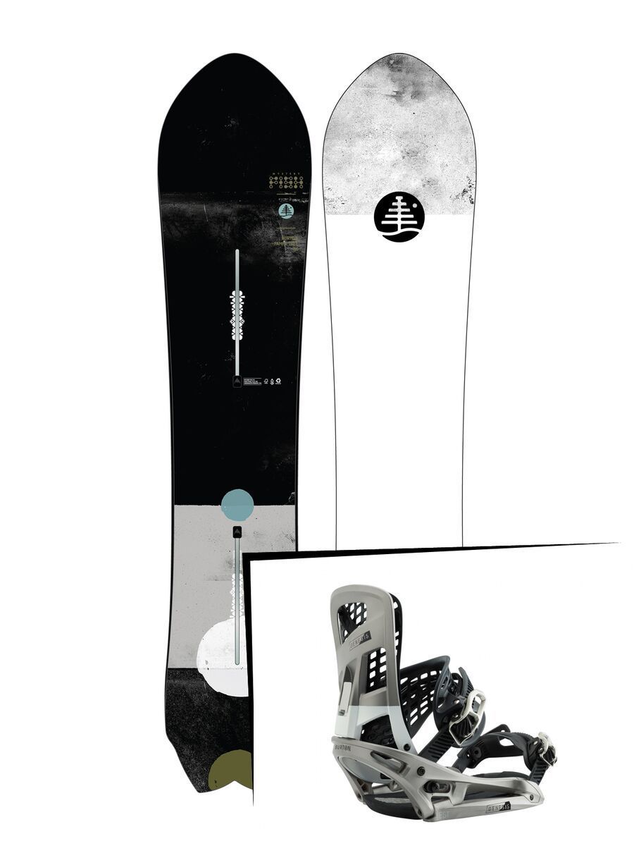 Set: Burton Family Tree Mystery Fish 2019 + Burton Genesis EST super silver - Bild 1