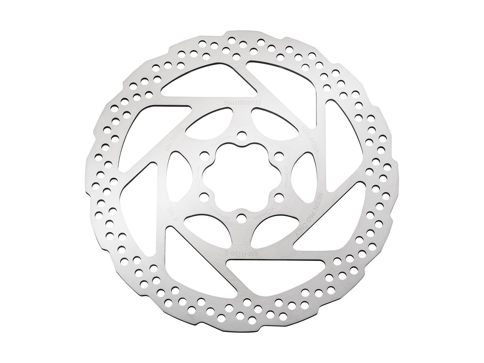 Shimano SM-RT56 Bremsscheibe 6-Loch (nur Resin-Beläge) - 180 mm - Bild 1