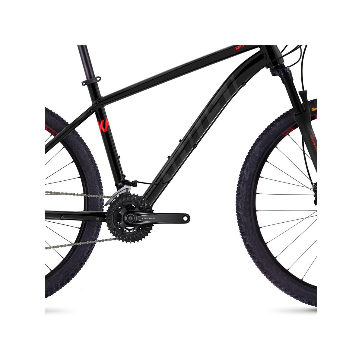 Ghost Kato 6.7 AL, night black/titanium gray/neon red - Bild 3