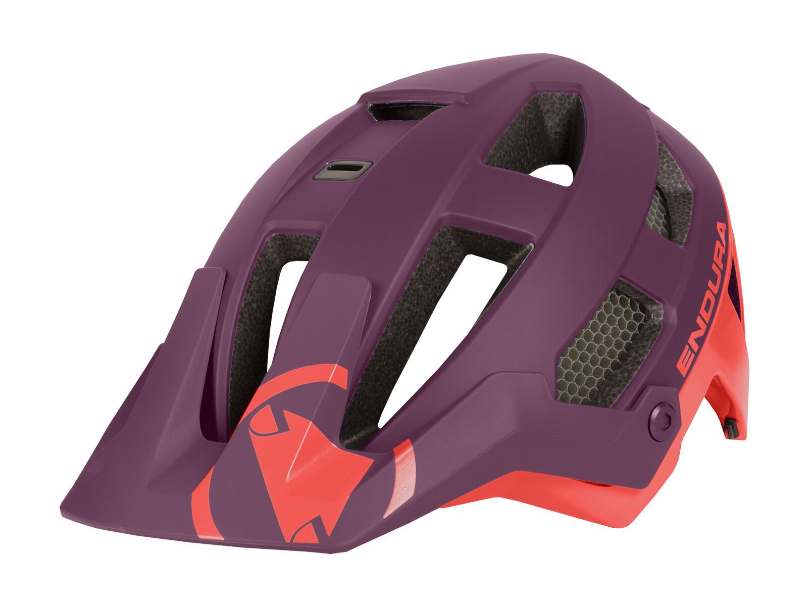 Endura SingleTrack Helm MIPS, granatapfel - Bild 1
