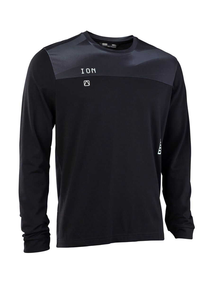 ION Bike Jersey Traze AMP Longsleeve Men, black - Bild 2