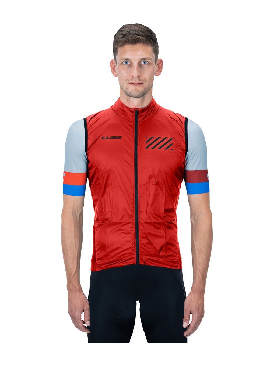 Cube Teamline Windweste, red - Bild 2