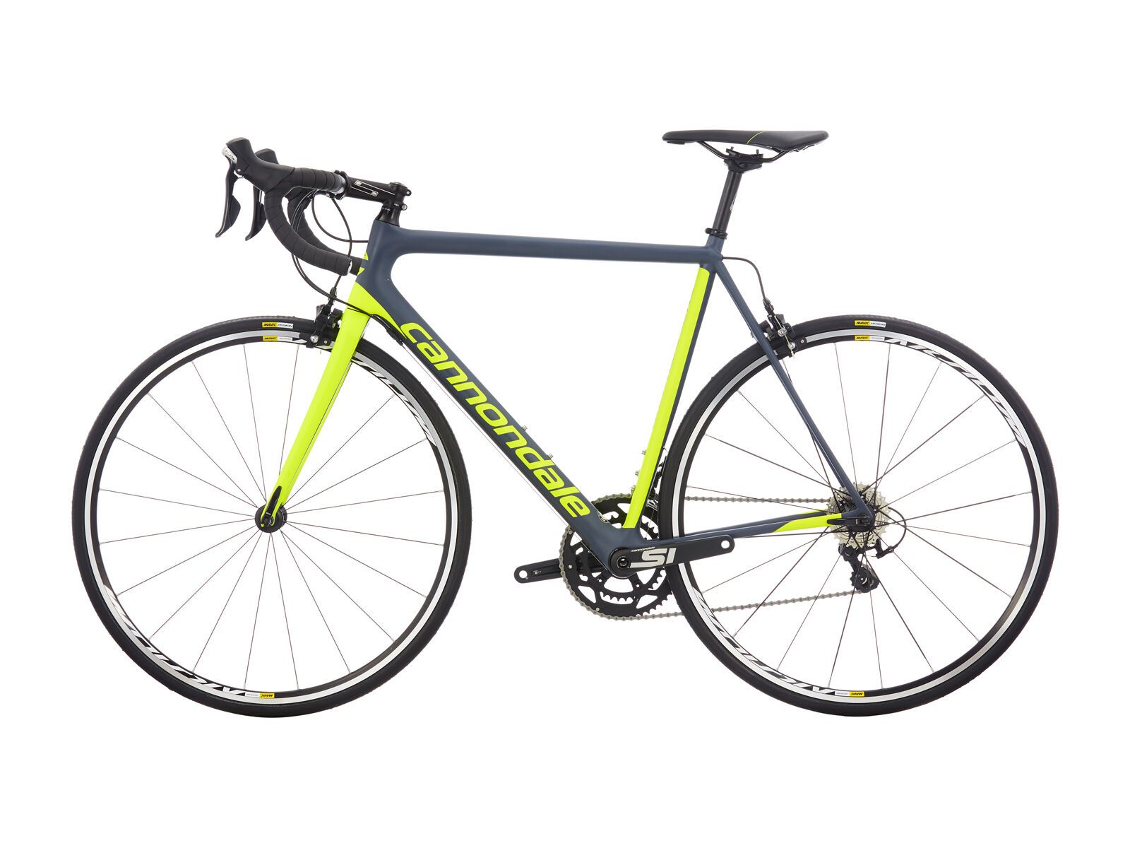Cannondale SuperSix Evo 105, slate w/ volt and charcoal gray - satin (sla) - Bild 5