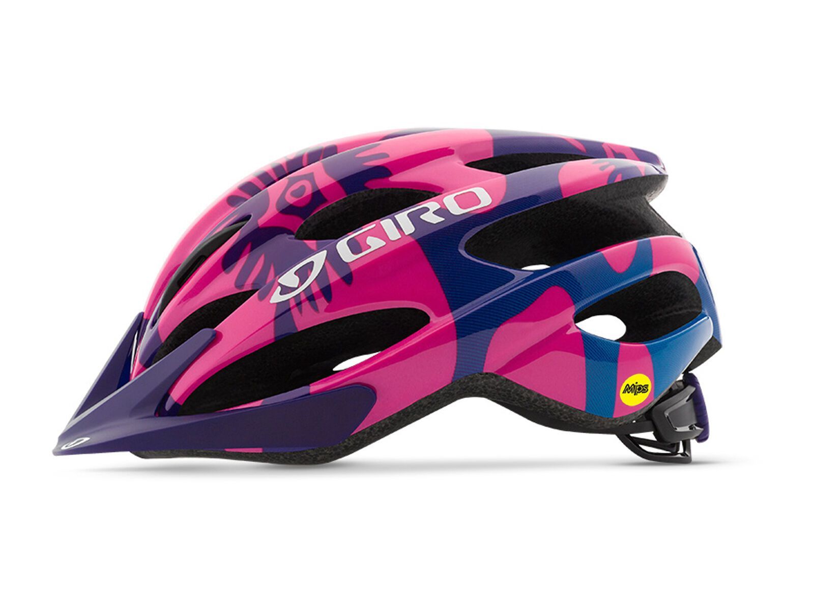Giro Raze MIPS, berry/blue flowers - Bild 2