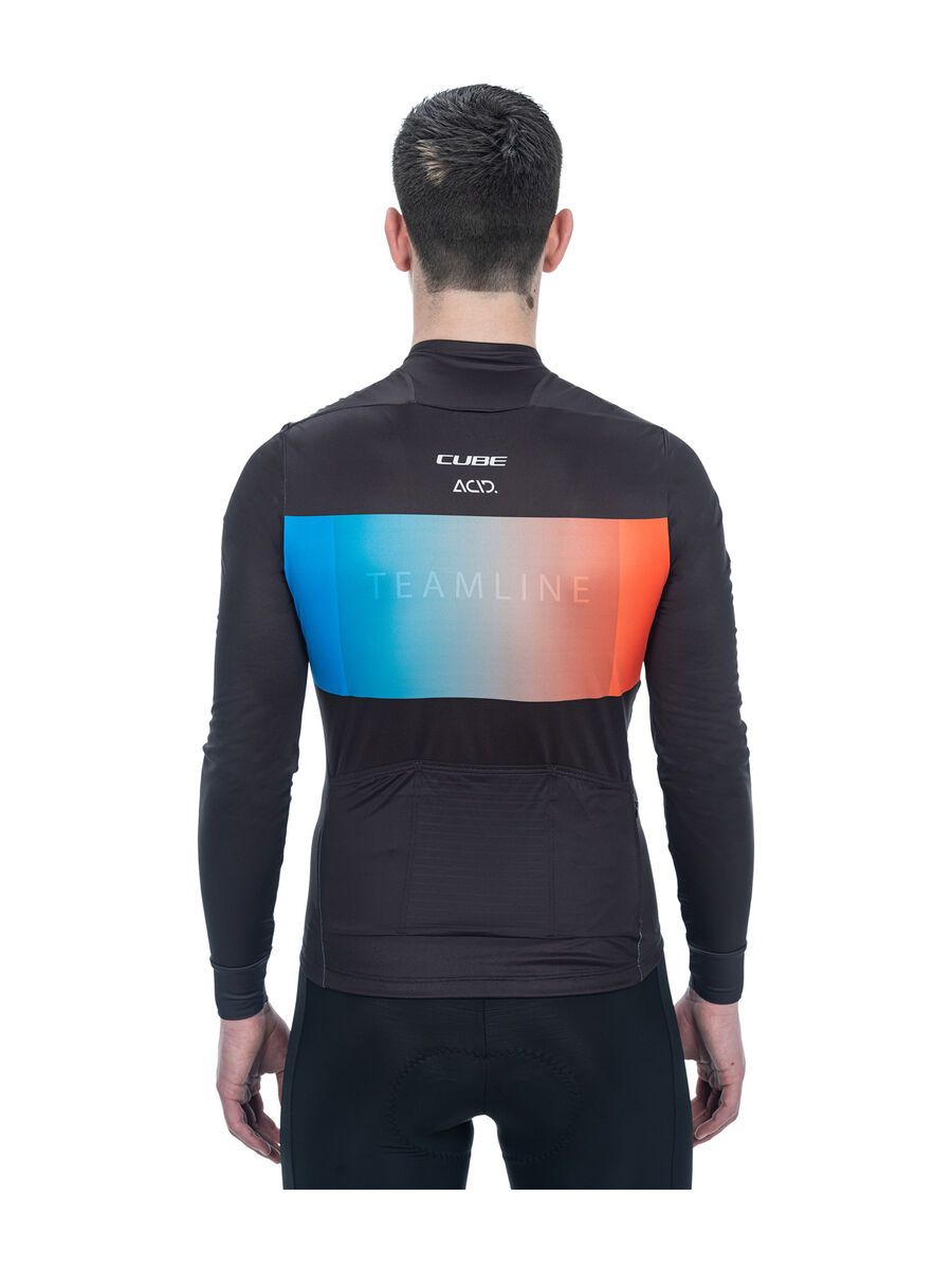 Cube Vertex Trikot langarm, black´n´blue´n´red - Bild 3