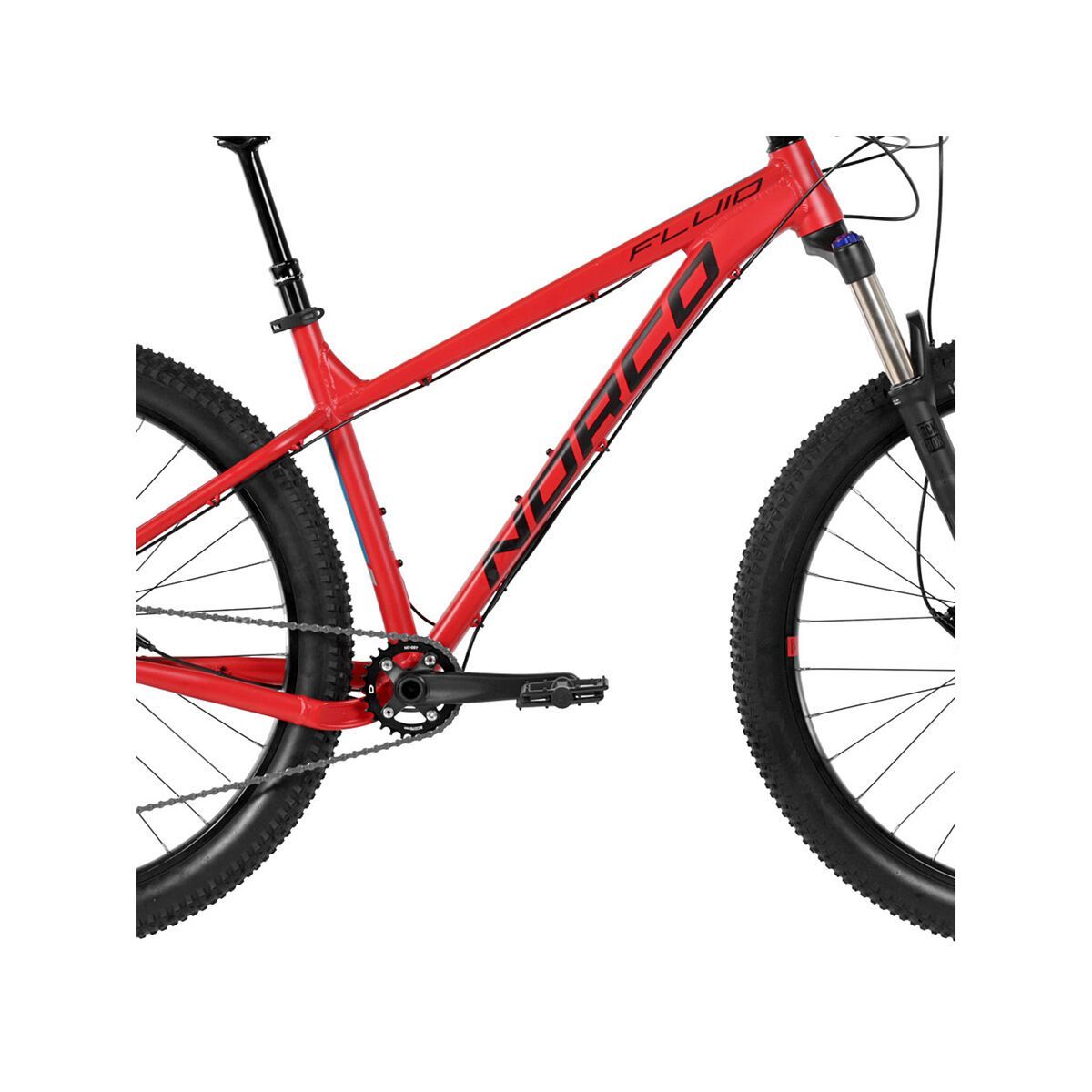 Norco Fluid HT+ 6.2, red/black/grey - Bild 3