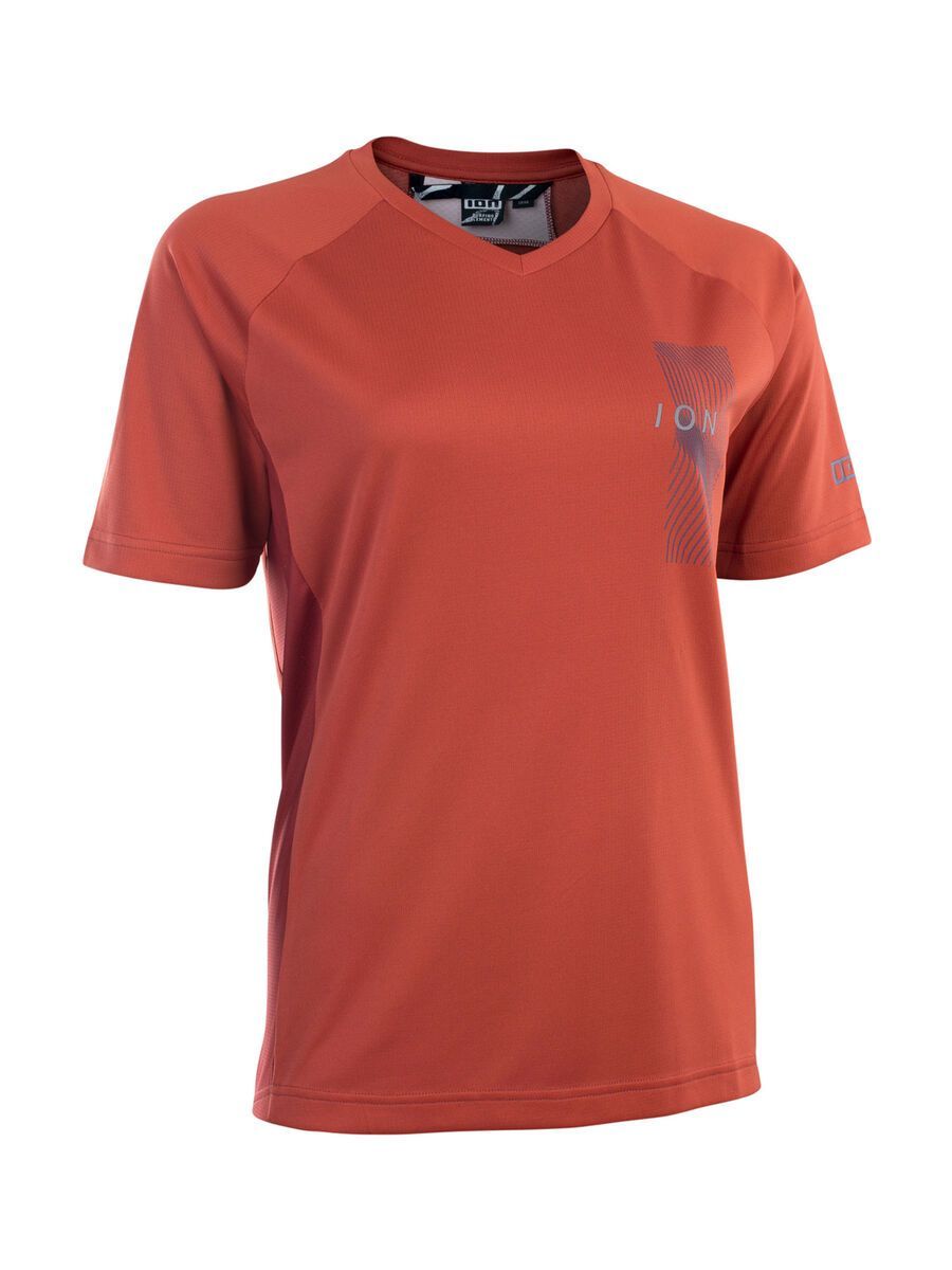 ION MTB Jersey Traze Short Sleeve Women, spicy-red - Bild 1