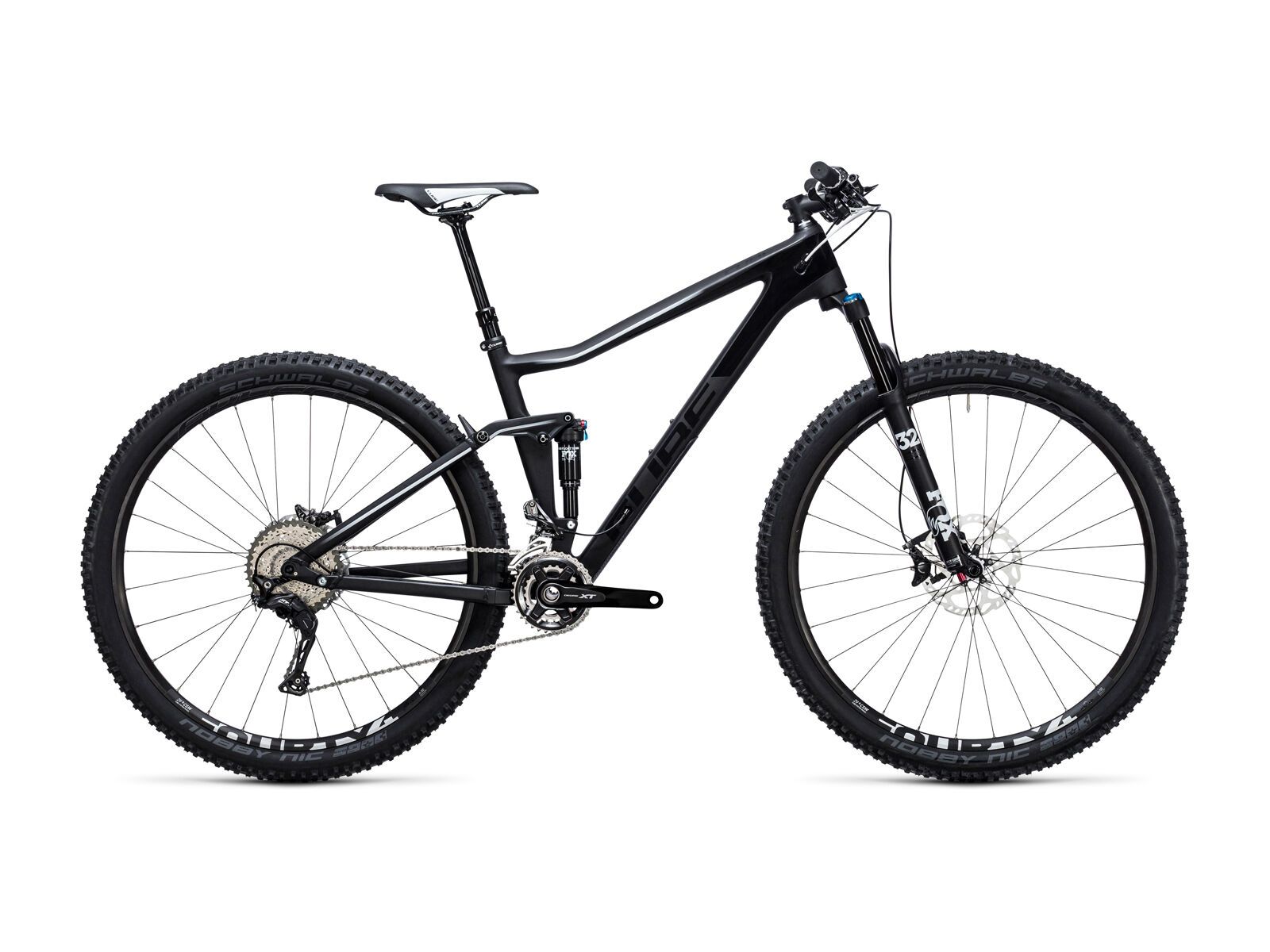 Cube Stereo 120 HPC Race 27.5, carbon´n´white - Bild 1