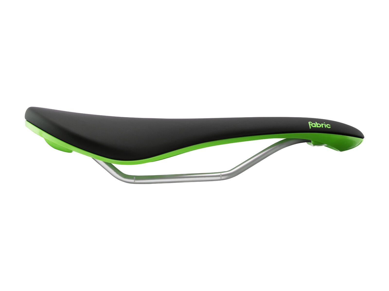 Fabric Scoop Elite Shallow Saddle - 142 mm, black-green - Bild 1