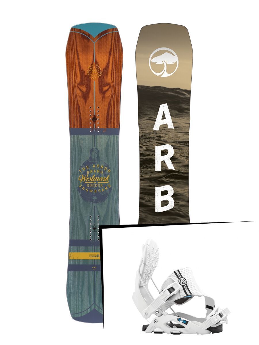 Set: Arbor Westmark Rocker 2017 + Flow Nexus Hybrid (1513172S) - Bild 1