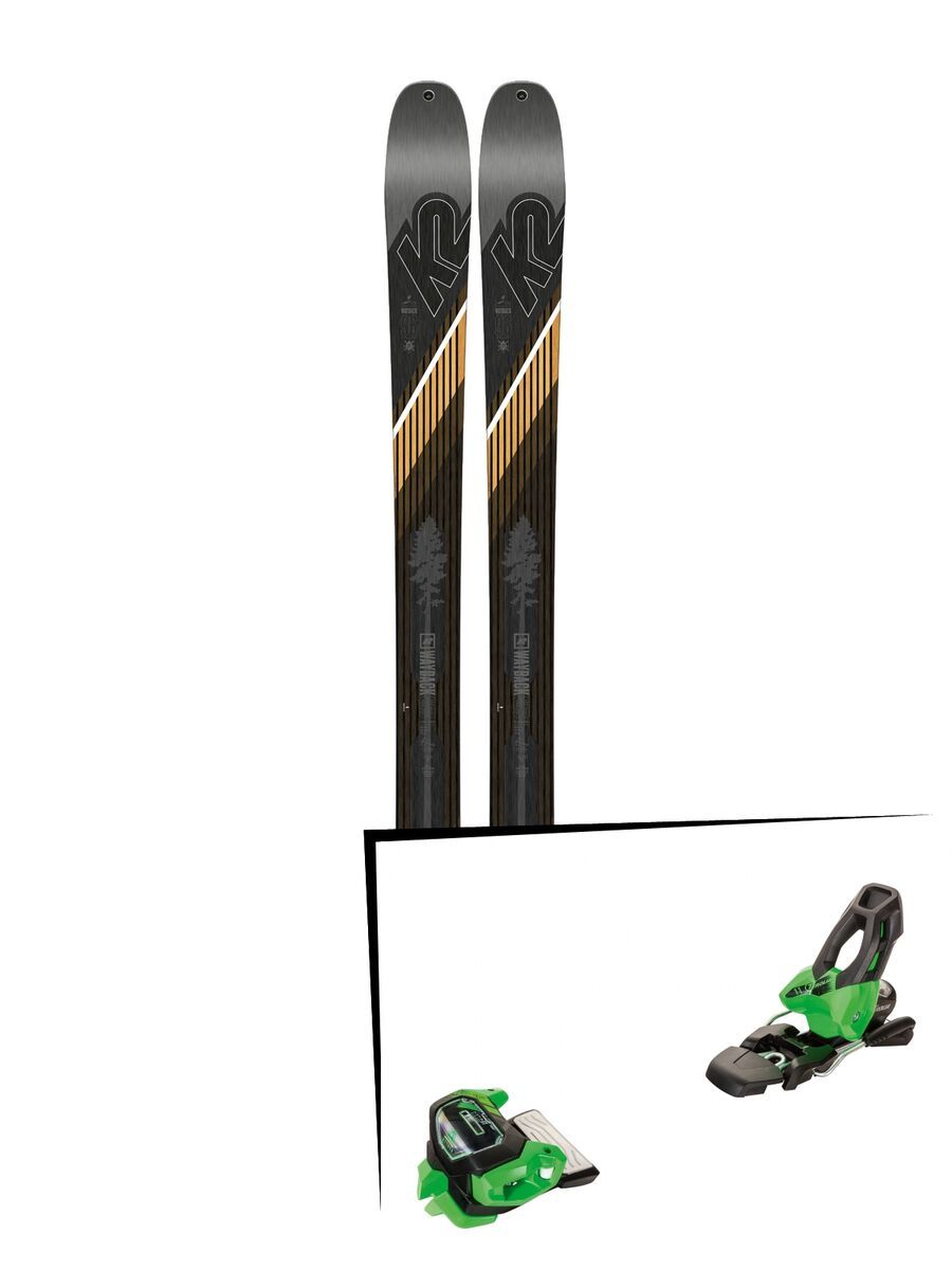 Set: K2 SKI Wayback 96 2019 + Tyrolia Attack² 11 GW green - Bild 1
