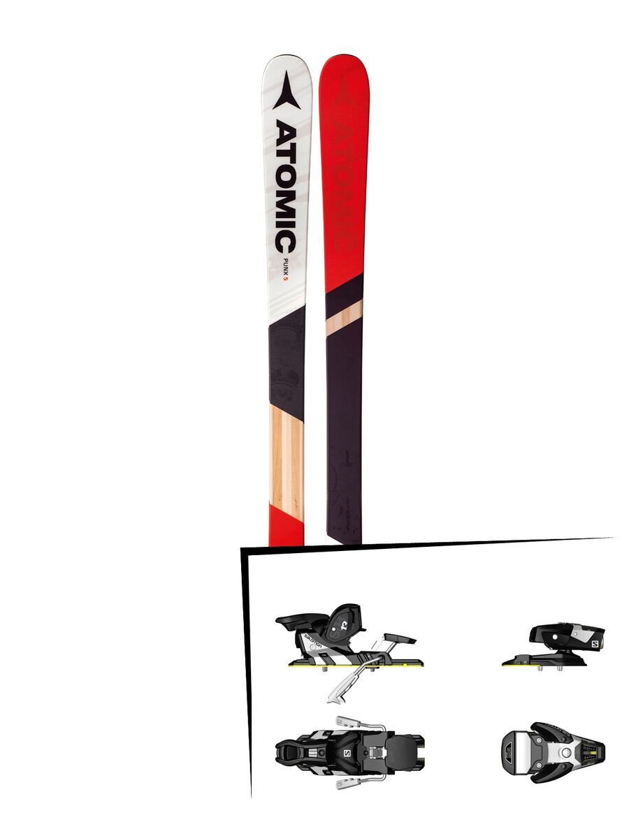 Set: Atomic Punx Five 2018 + Salomon STH2 WTR 13 black/white - Bild 1