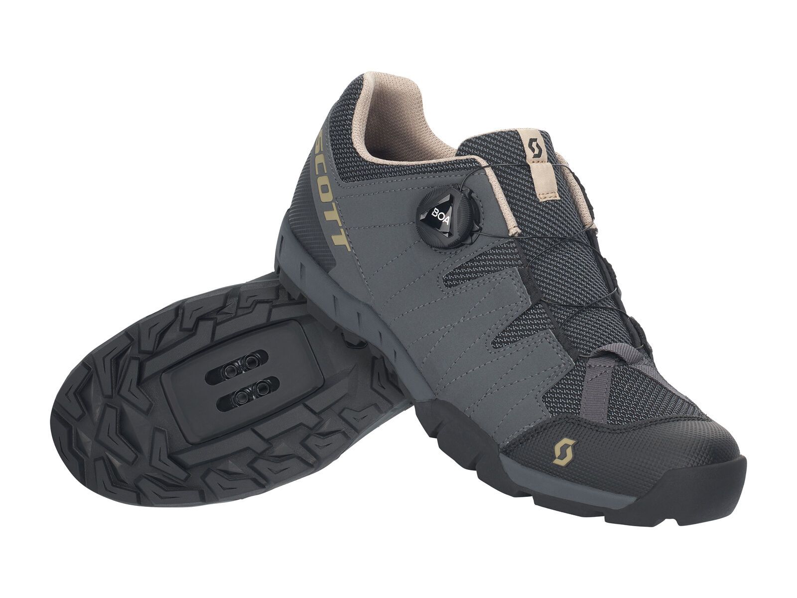 Scott Sport Trail Boa Shoe, dark grey/dark beige - Bild 2