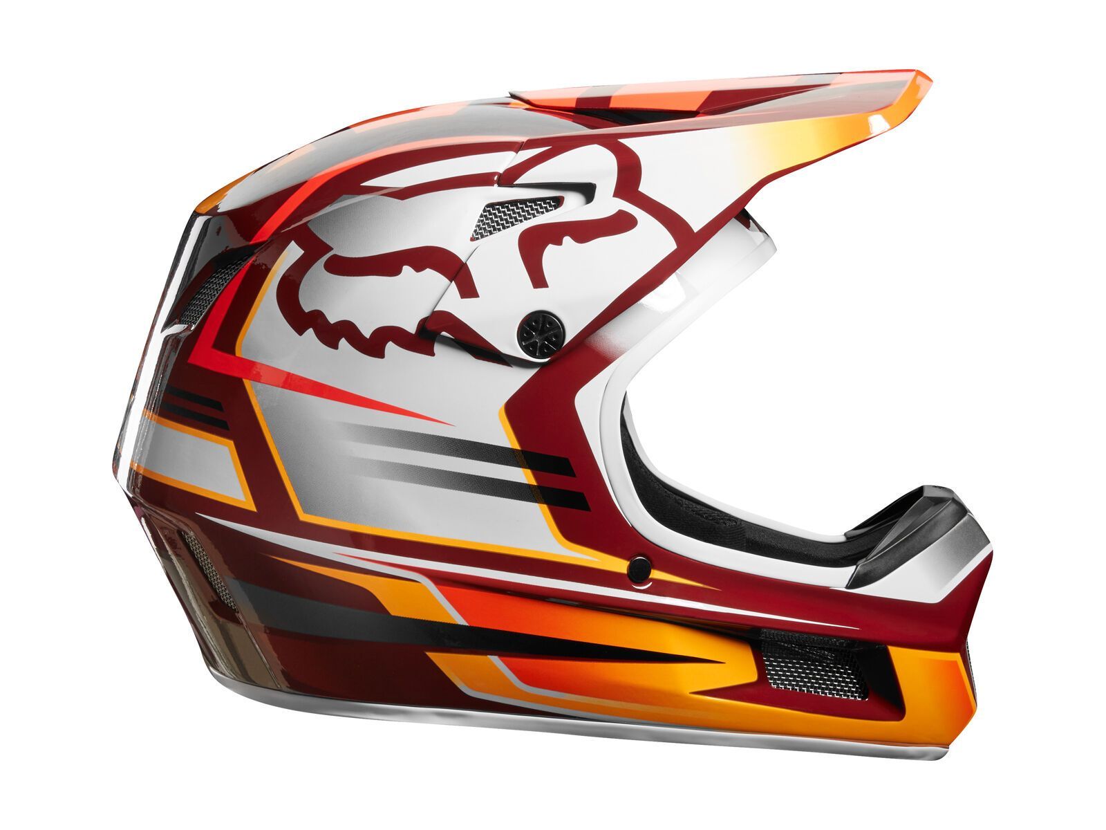 Fox Rampage Comp Helmet Reno, cardinal - Bild 6