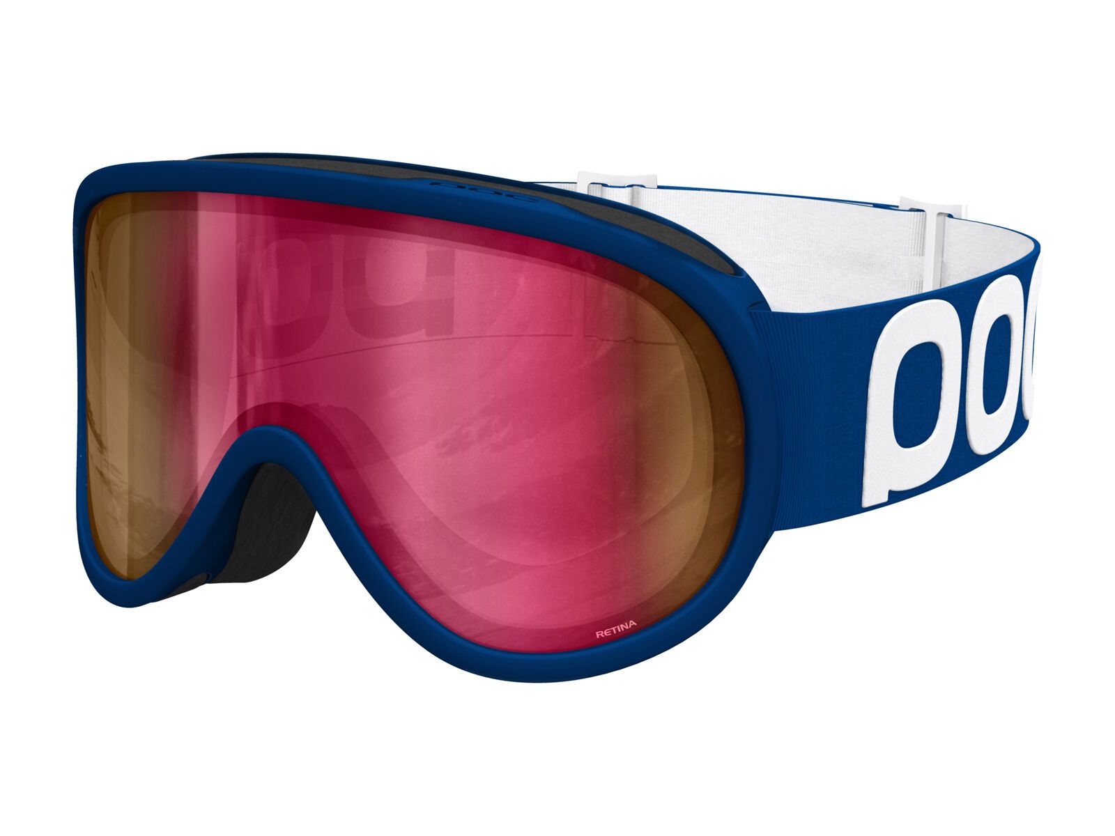 POC Retina, lead blue/Lens: persimmon red mirror - Bild 1