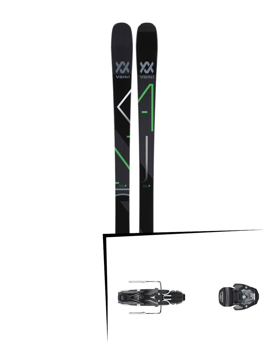 Set: Völkl Kanjo 2018 + Atomic Warden MNC 11 black/black - Bild 1