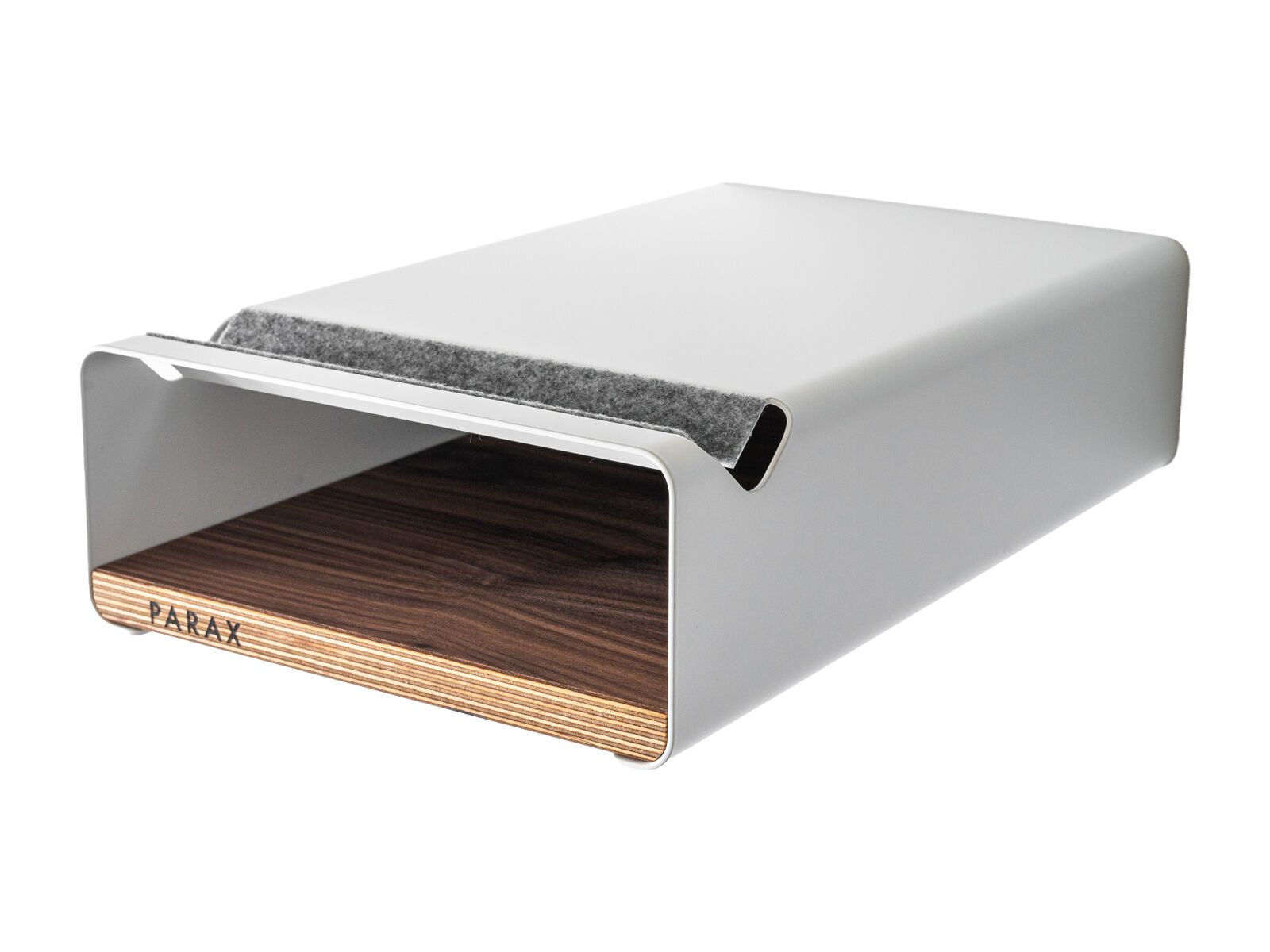 PARAX S-Rack L Wallnuss, weiß - Bild 1