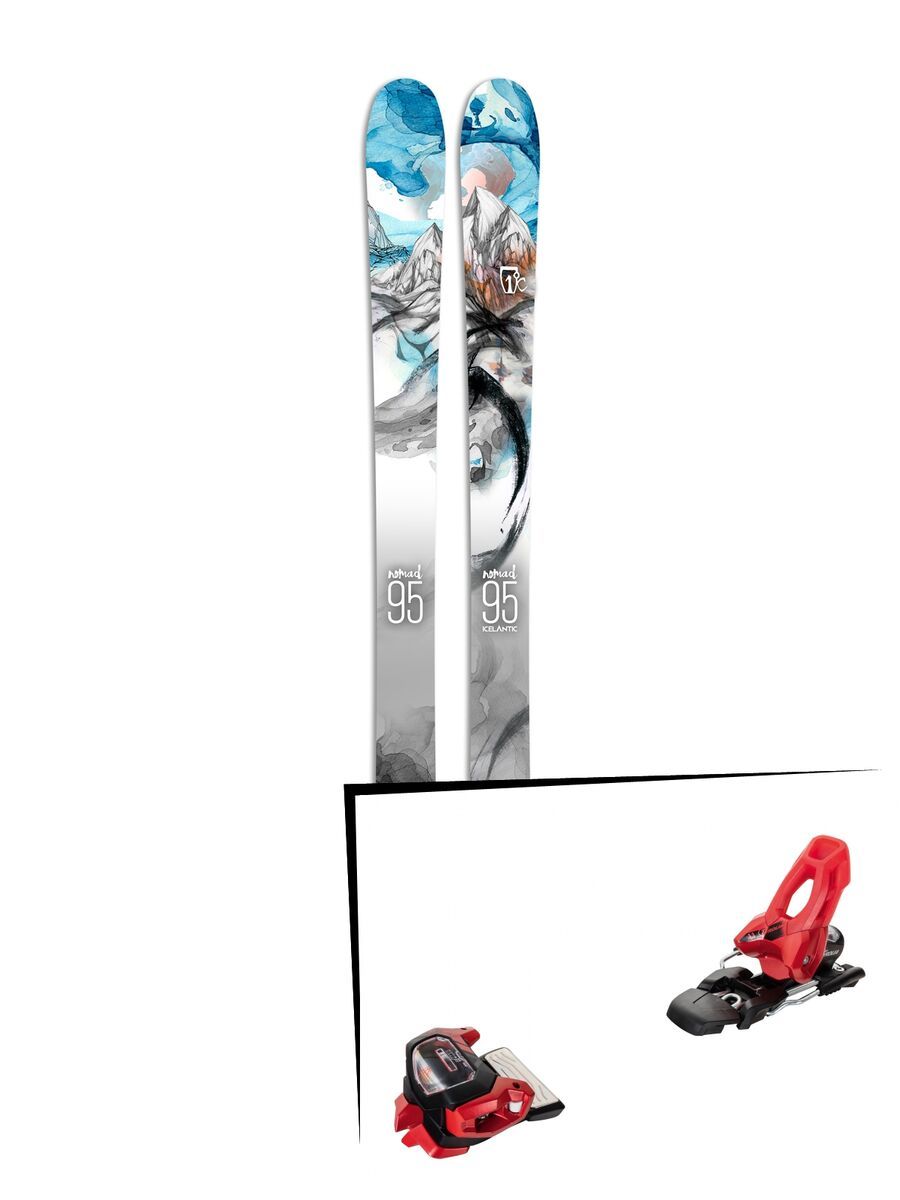 Set: Icelantic Nomad 2017 + Tyrolia Attack² 11 GW (2020444) - Bild 1