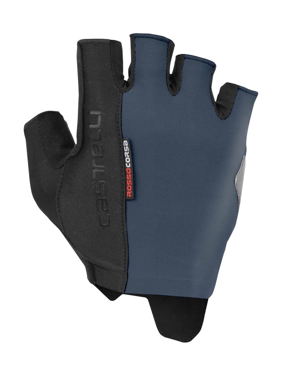 Castelli Rosso Corsa Espresso Glove, dark steel blue - Bild 1