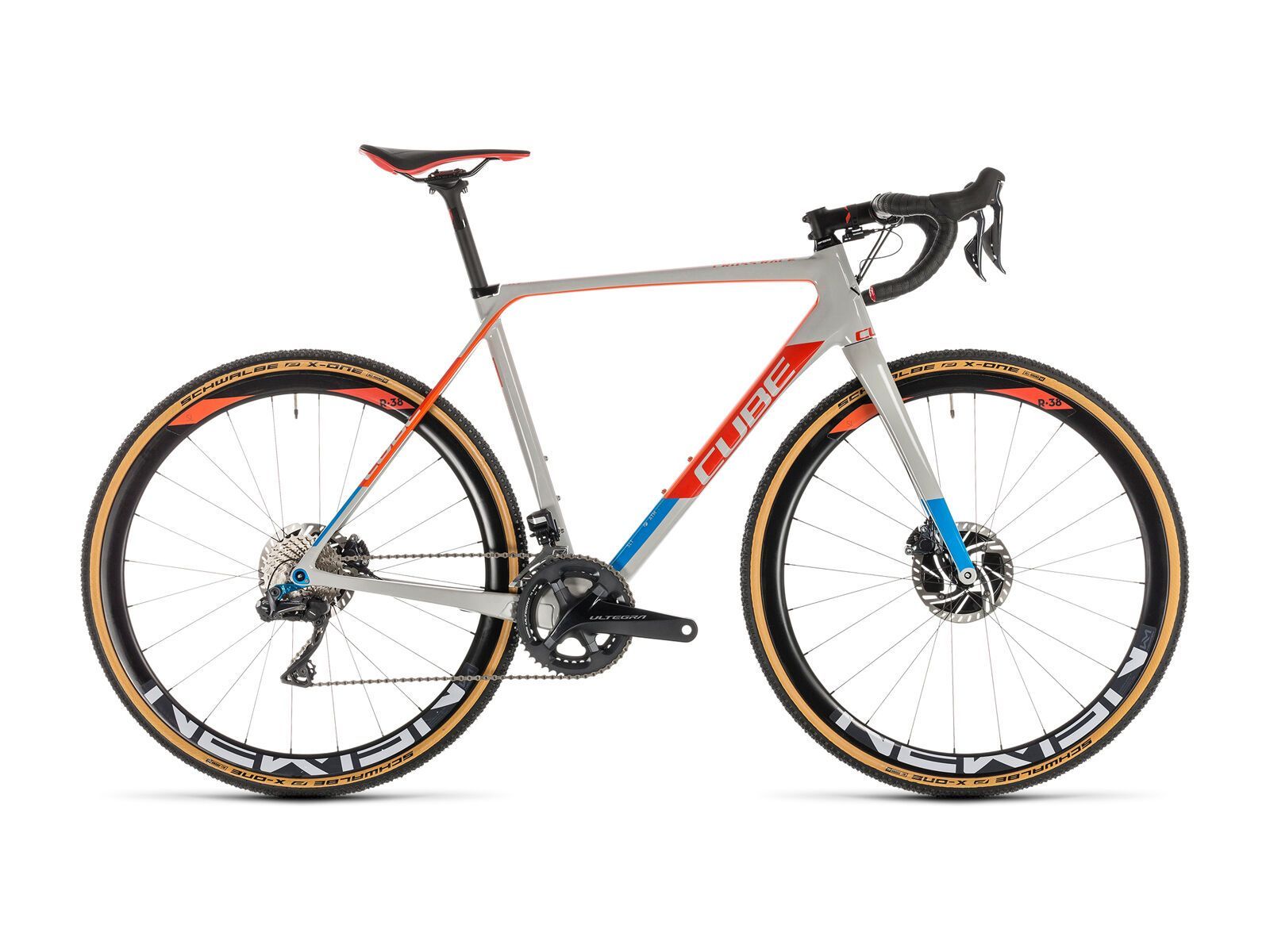 Cube Cross Race C:62 SLT, grey´n´red - Bild 1