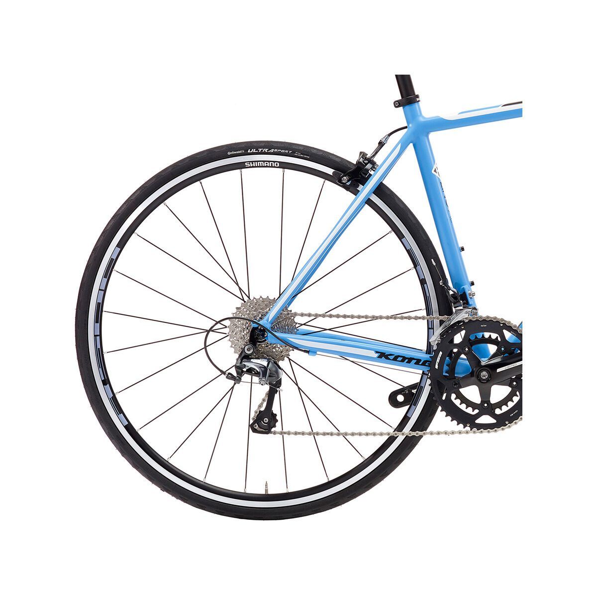 Kona Zing AL, blue w/ white & black decals - Bild 4