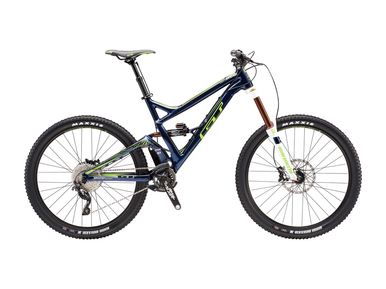 GT Sanction Expert 27.5, blue/slime lime - Bild 1