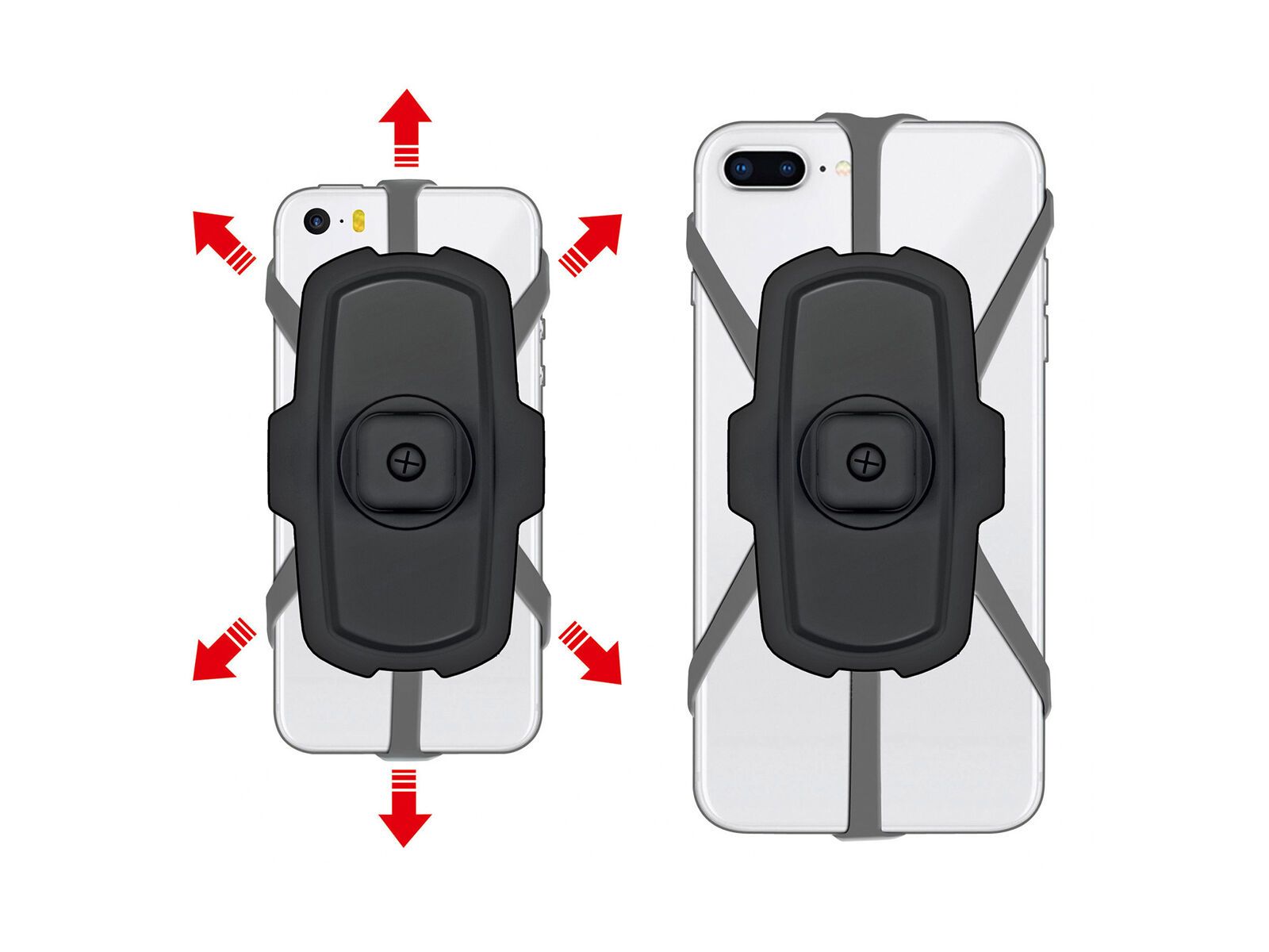 Klickfix PhonePad inkl. Quad Mini Adapter, schwarz - Bild 5