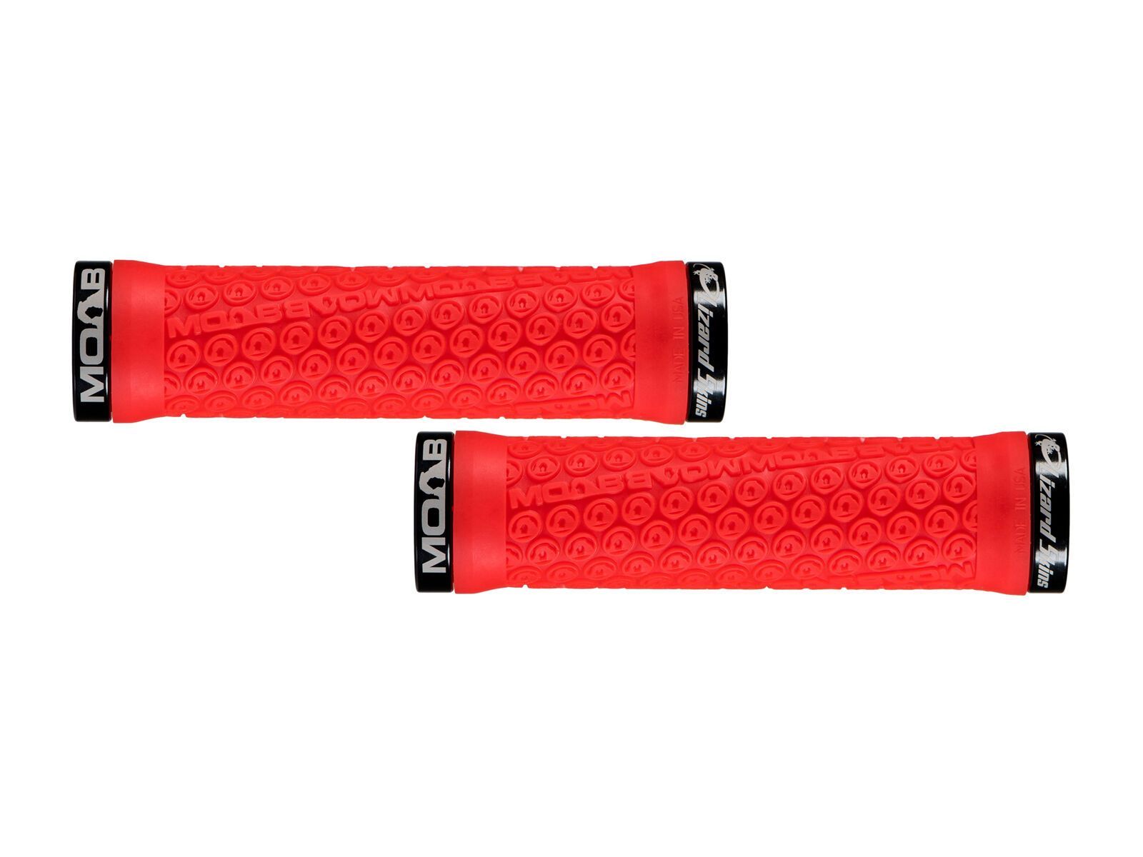 Lizard Skins Moab Lock-On Grips, fire red/black - Bild 1