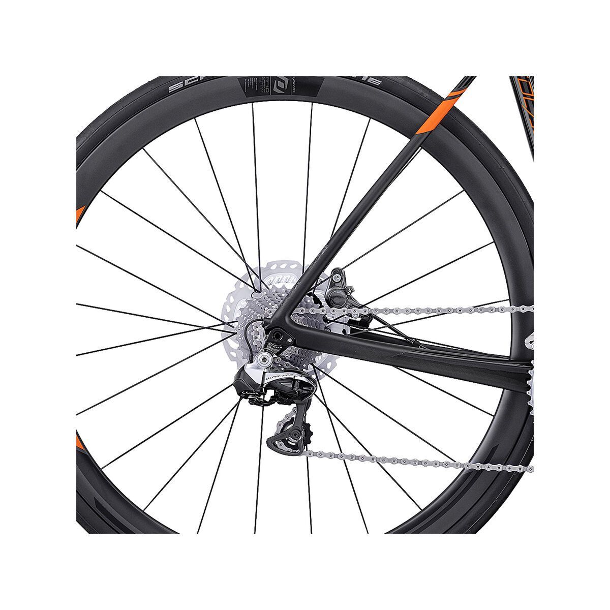Scott Solace Premium Disc, black/orange - Bild 5