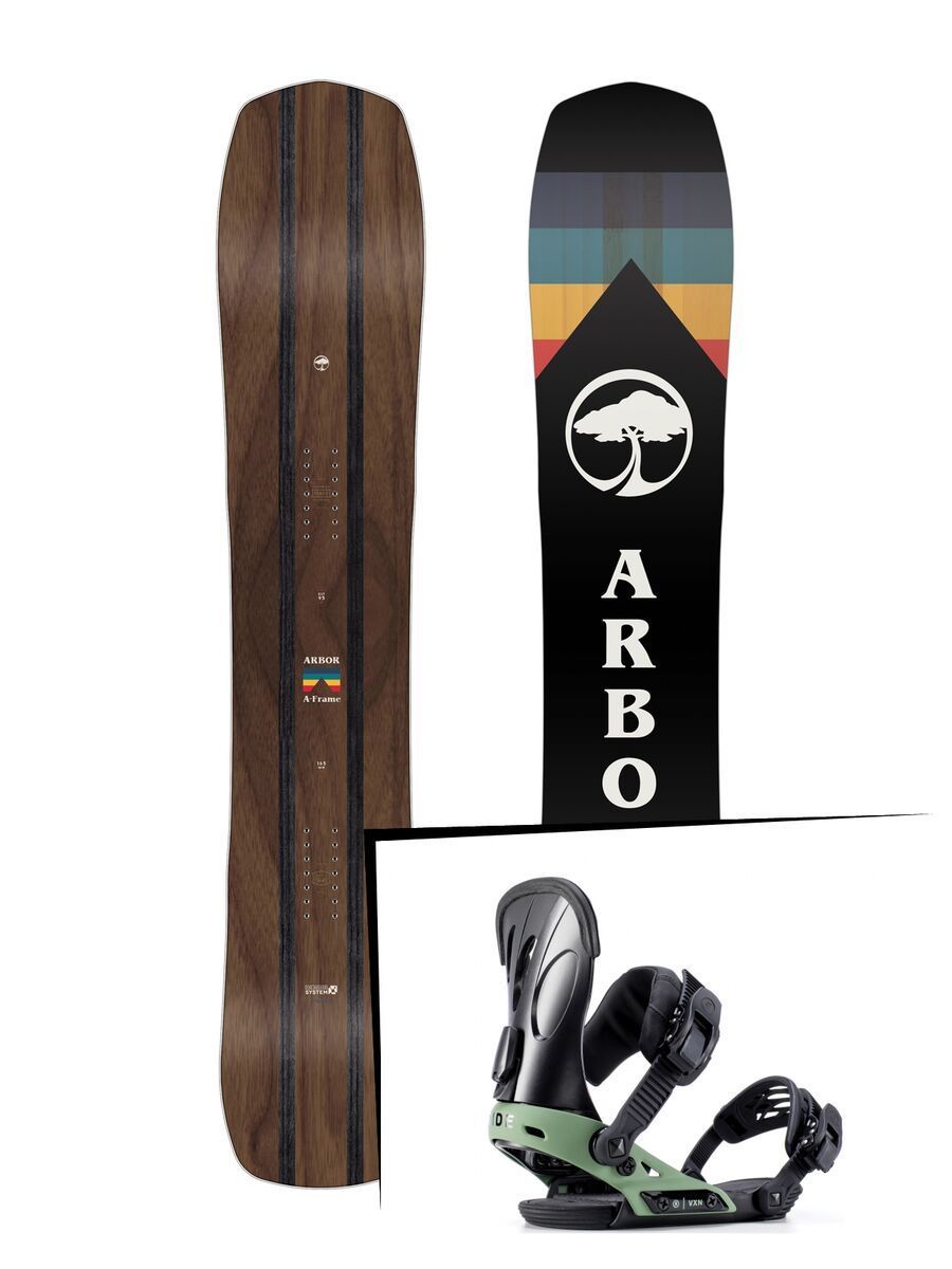 Set: Arbor A-Frame 2019 + Ride VXN black - Bild 1