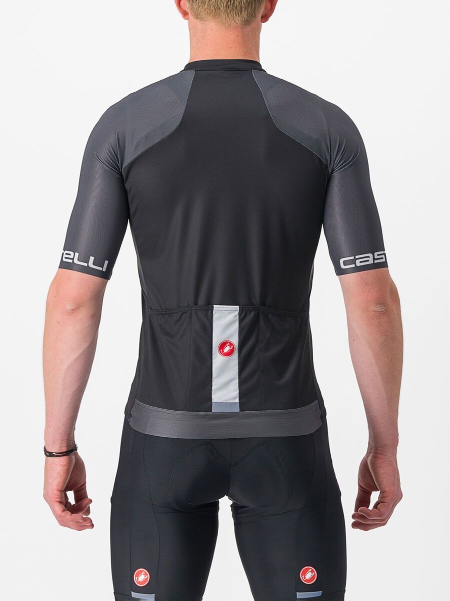 Castelli Entrata VI Jersey, light black/dark gray-ivory - Bild 3