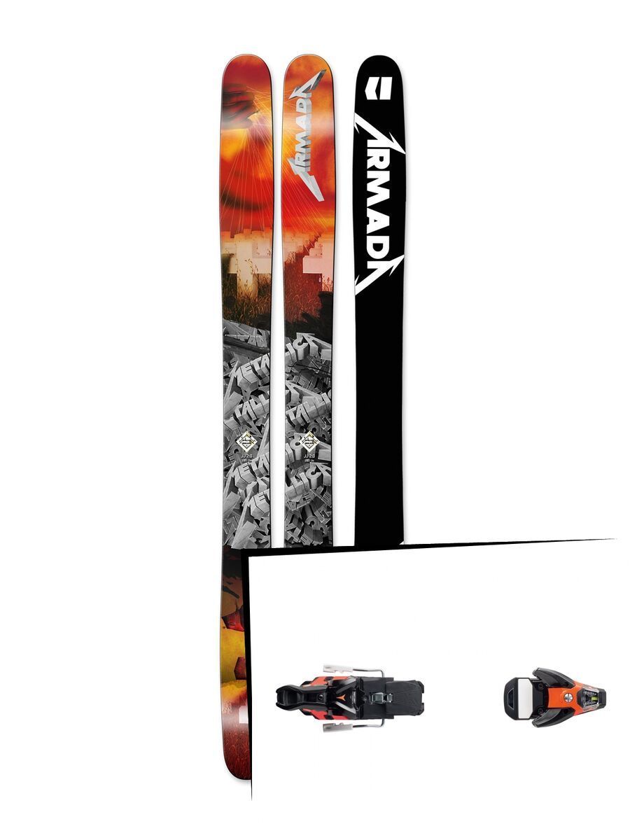 Armada Set: JJ 2.0 Metallica 2016 + Salomon STH2 WTR 16 - Bild 1