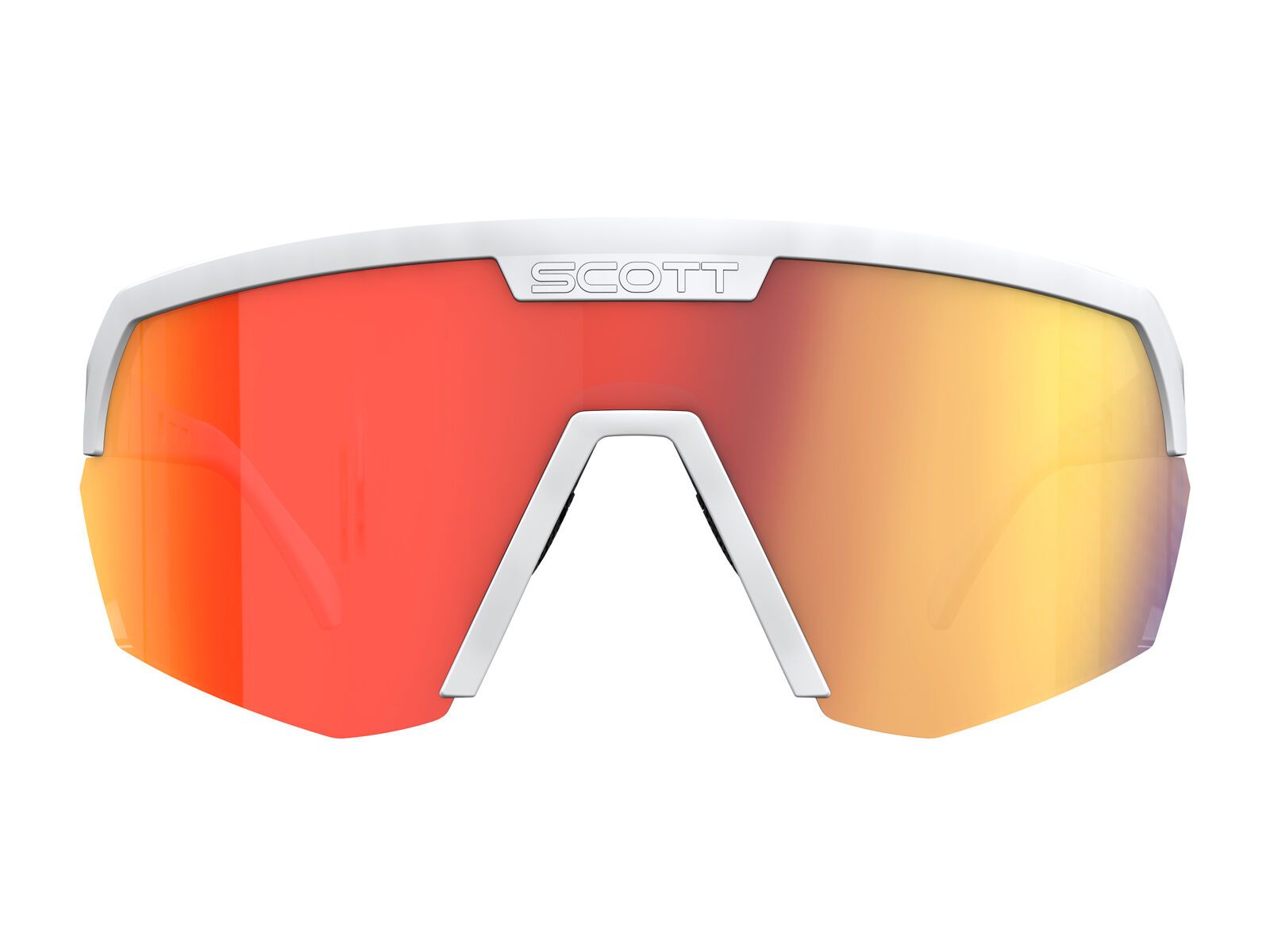 Scott Sport Shield, Red Chrome / white matt - Bild 2