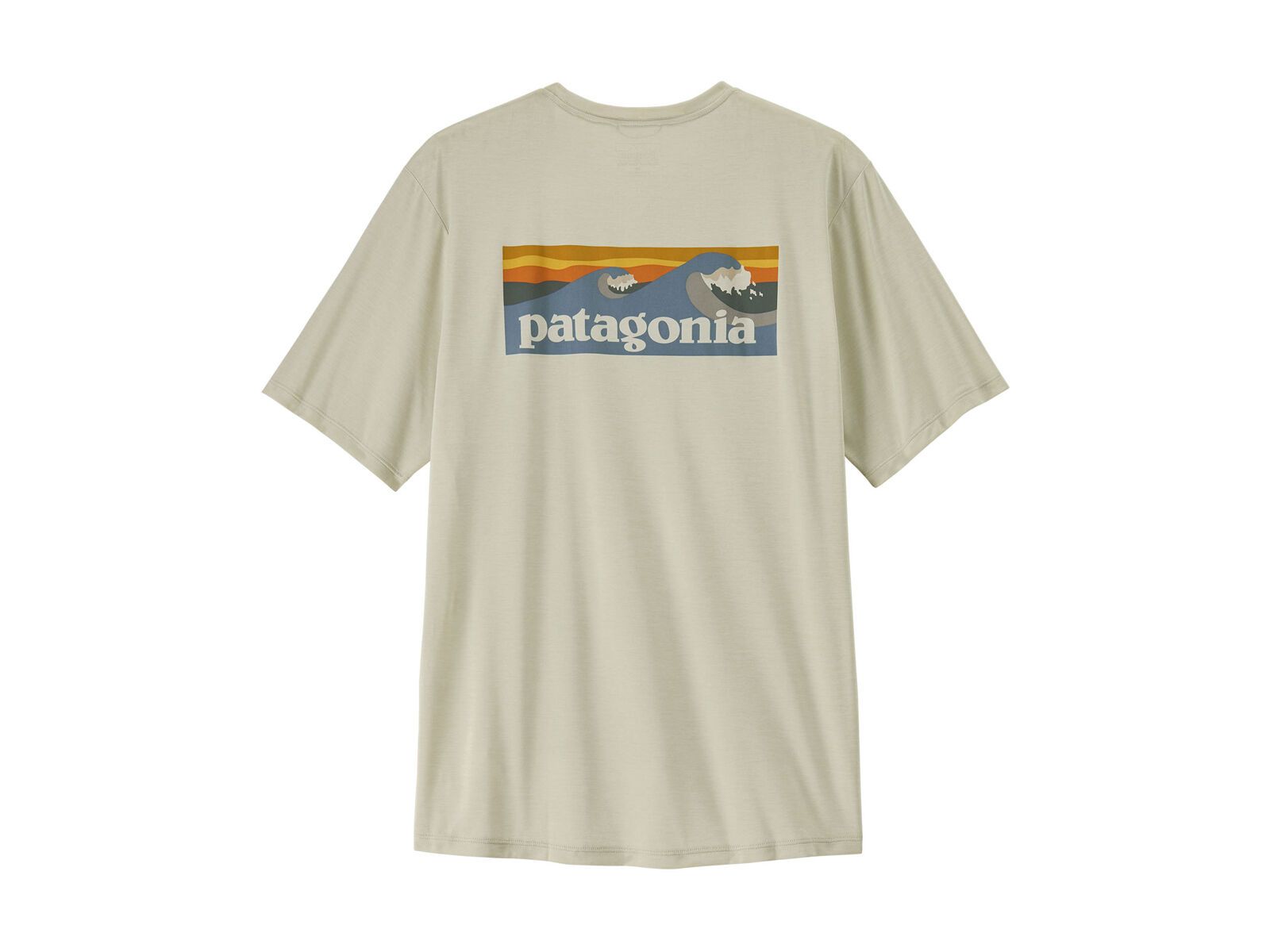 Patagonia Men's Cap Cool Daily Shirt - Boardshort Logo, dyno white - Bild 1